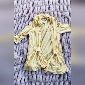 Route 66 size small yellow cardigan